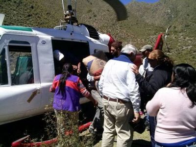 Desarrollo Humano llev� ayuda a los pobladores aislados de Valle F�rtil