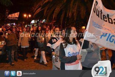 Se hizo la 2� Marcha de Antorchas en Pig��