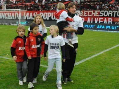 El Gringo Heinze volvi� a Newell's por seis meses y se qued� para salir campe�n