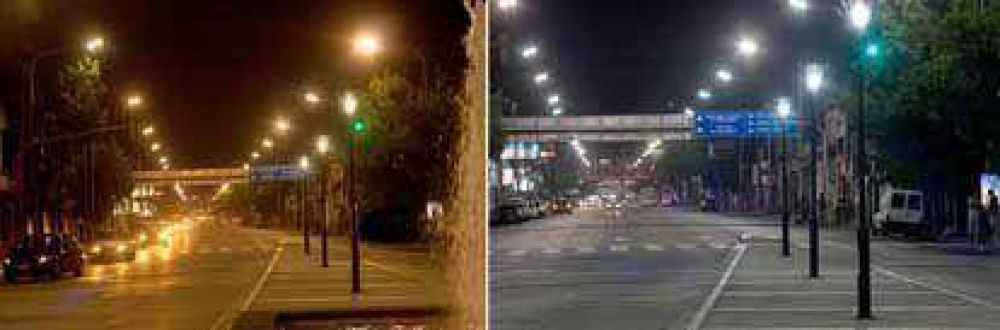 Avellaneda se renueva con la iluminaci�n de Philips