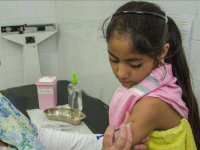 Se vacunar�n casi 70 mil ni�os en edad escolar