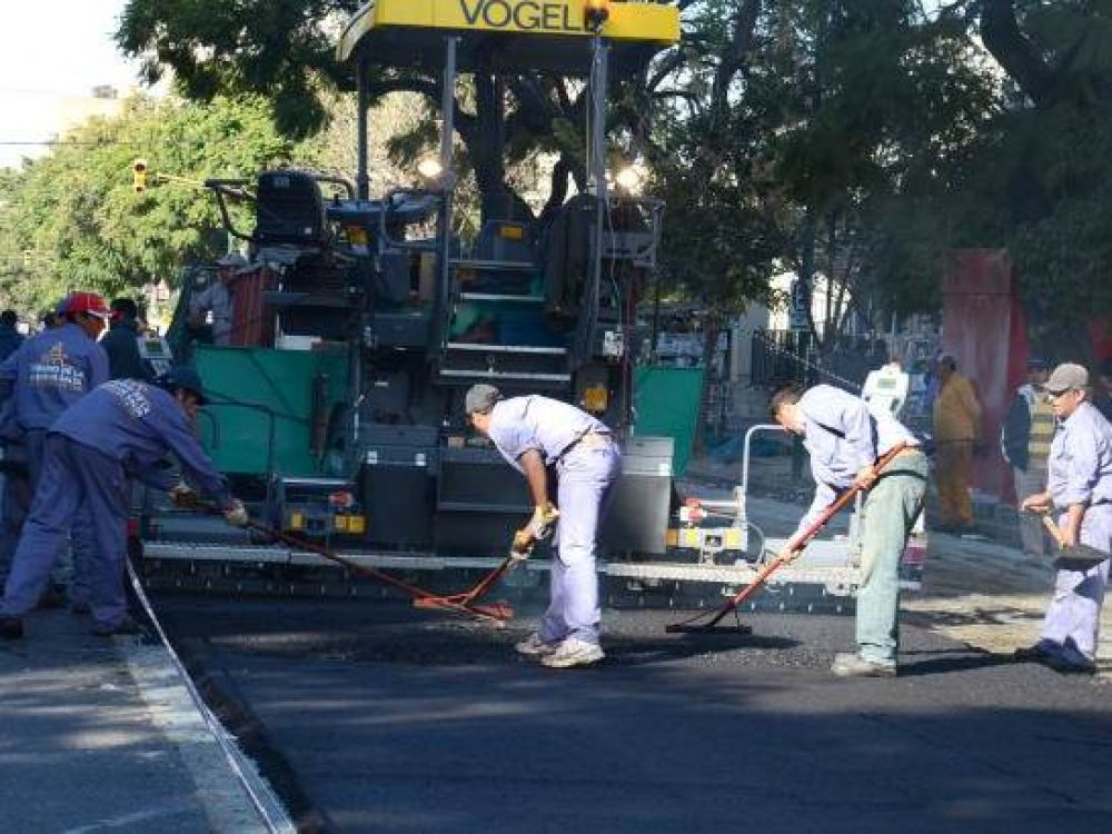 El lunes se repavimentar�n las calles Adolfo G�emes y Santiago del Estero.