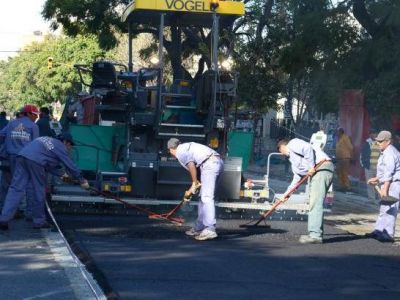 El lunes se repavimentar�n las calles Adolfo G�emes y Santiago del Estero.