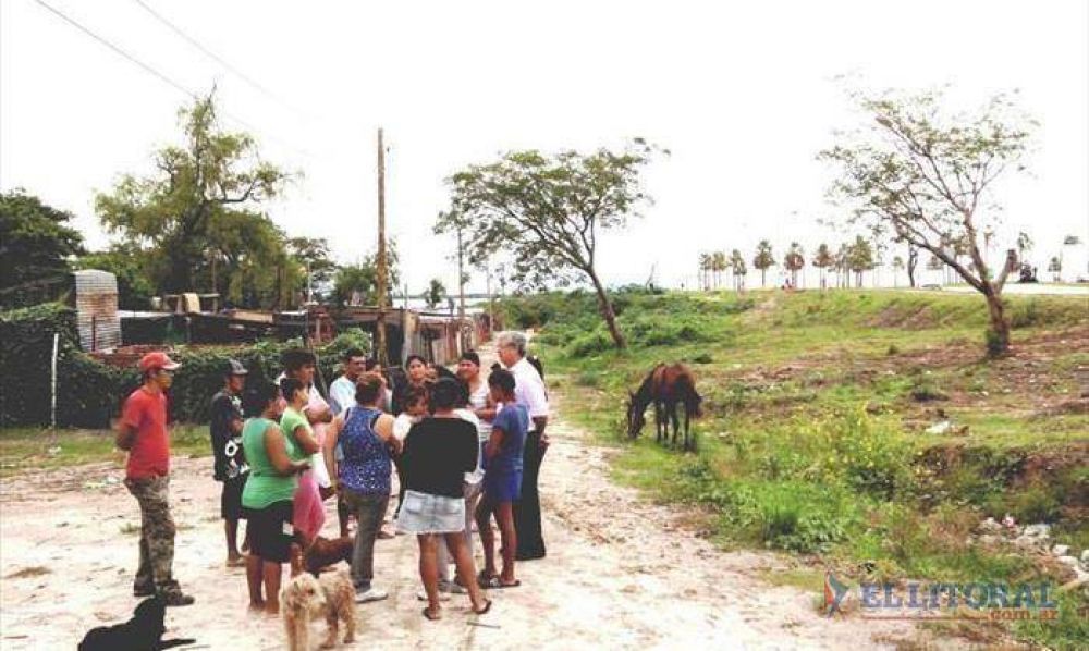 Incluir�n al barrio Caridi en los proyectos de expropiaci�n