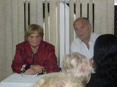 SUSANA ARCE CON GRINDETTI EN LANUS