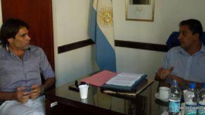 Pamp�n y L�pez trabajan por las rutas 86 y 88