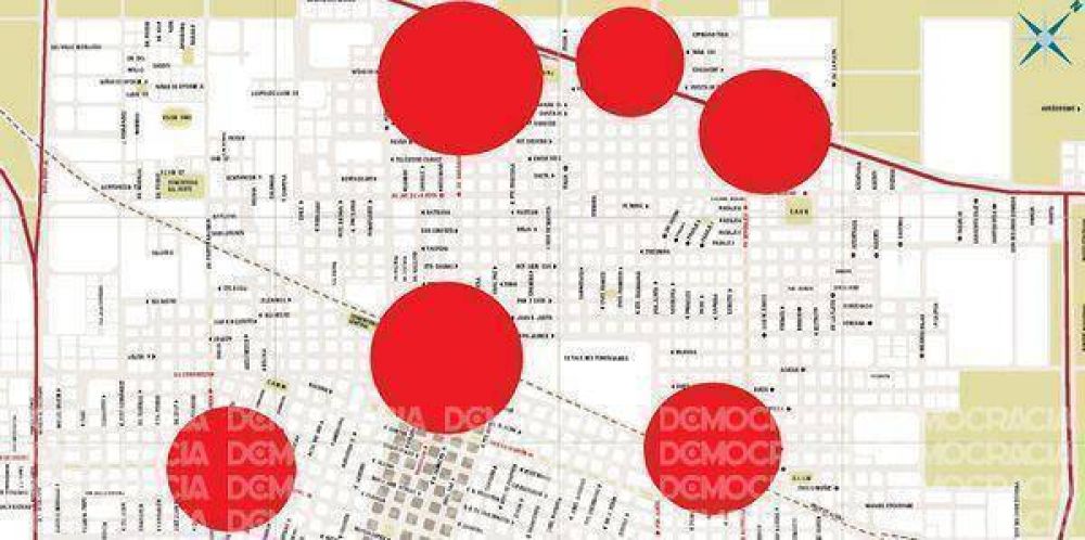 Inseguridad vial: Las cinco zonas m�s �calientes� de los accidentes de tr�nsito
