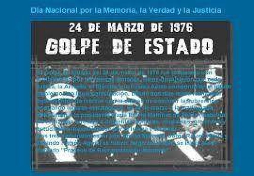 24 de Marzo, D�a Nacional de la Memoria por la Verdad y la Justicia