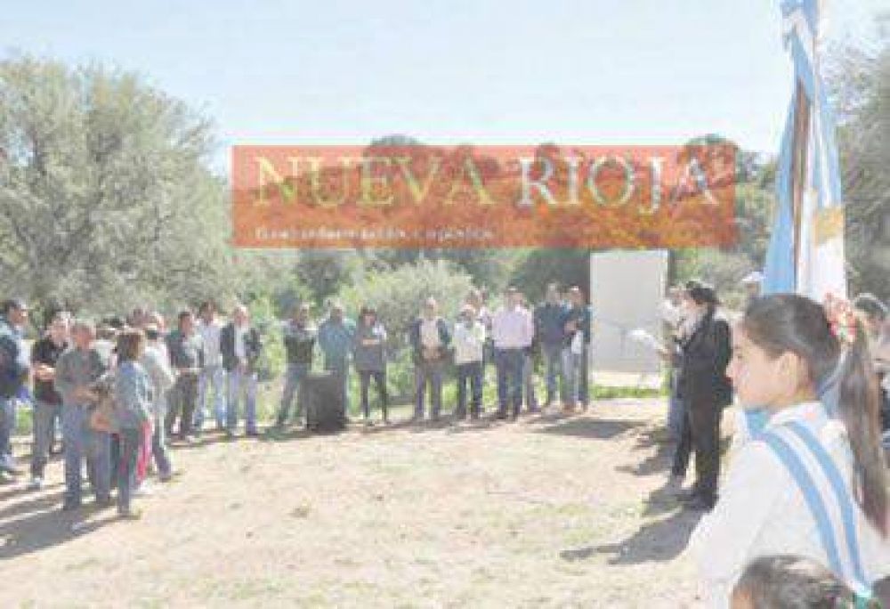 Recordaron en Chamical el aniversario del golpe