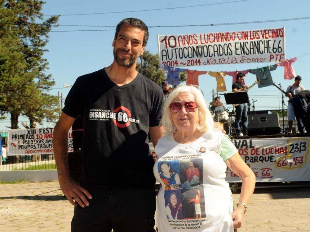 Los Hornos record a Natalia Forner a 10 aos de su muerte