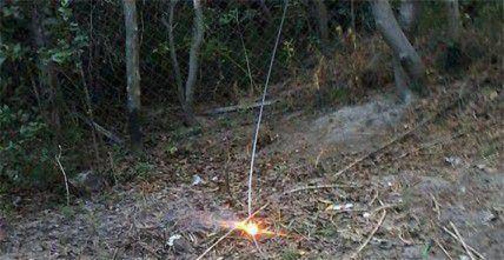 Principio de incendio por cables de media tensi�n
