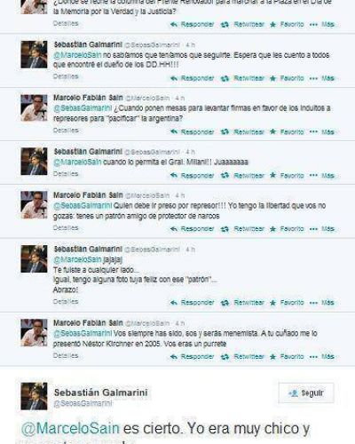 Contrapunto entre Sa�n y Galmarini