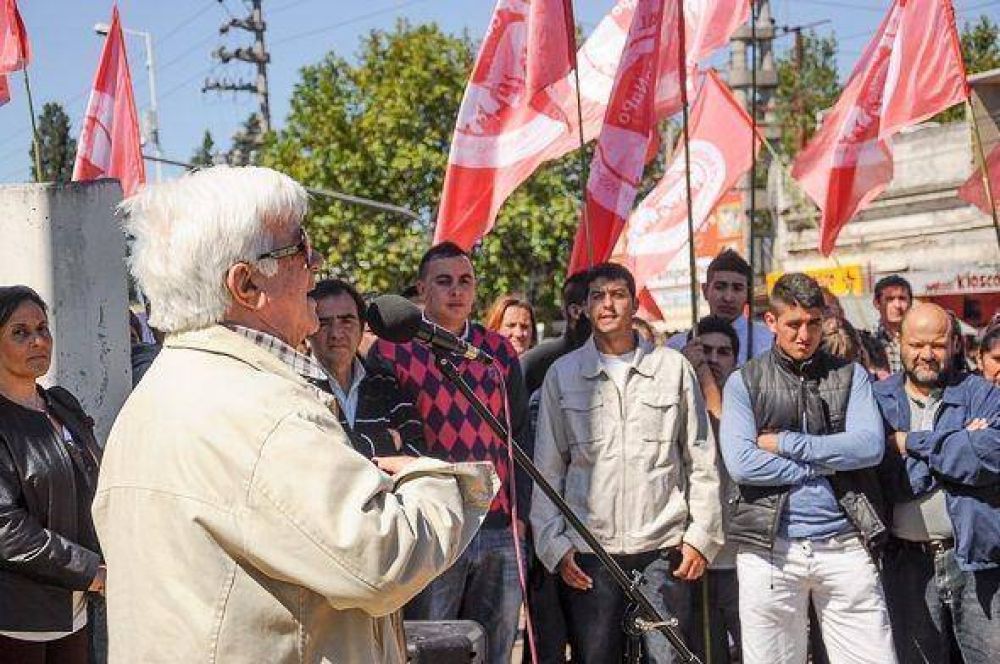 Acto de la "CoNaPo +A" por la Memoria, la Verdad y la Justicia