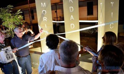 El Municipio capitalino record� a los desaparecidos