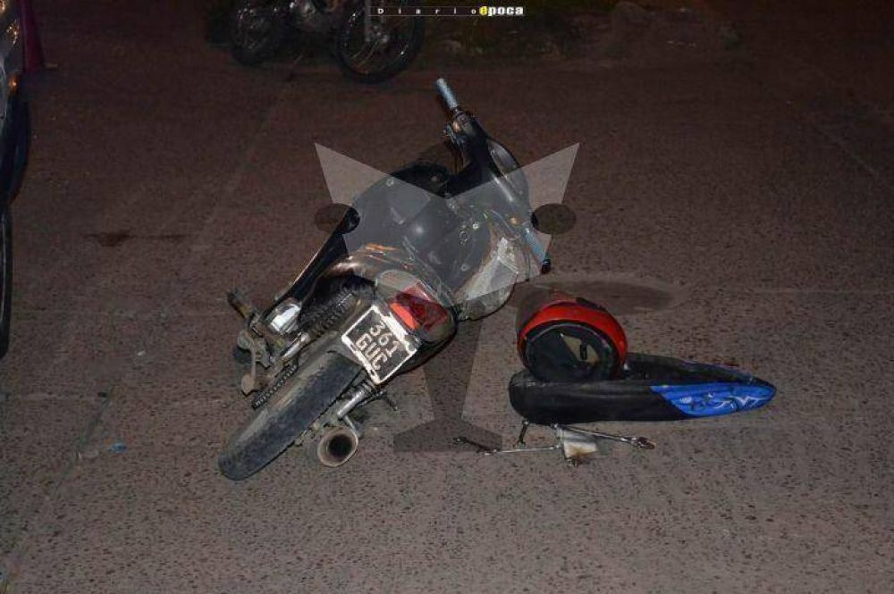 Falleci� joven de Concepci�n que iba en una moto y choc�