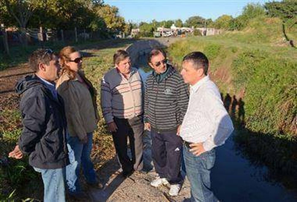 Ricotti reclama por la segunda etapa en la obra del Canal Norte
