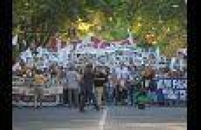 En Mendoza tambi�n se vivi� una jornada de conmemoraci�n con una movilizaci�n multisectorial