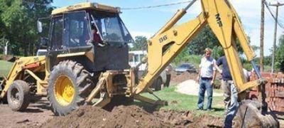 El Gobierno Local amplia la red de agua y cloacas
