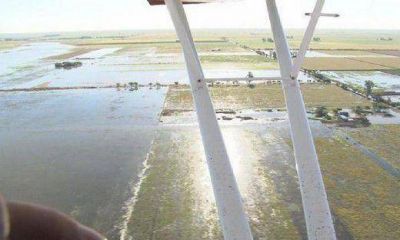 Por desborde del Ctalamochita hay 135 mil hect�reas bajo el agua