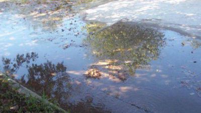 M�s agua en las calles que en las casas en Taf� Viejo