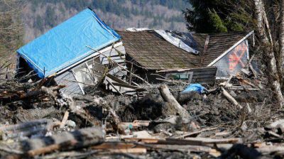 EEUU: al menos 14 muertos tras un deslizamiento de tierra