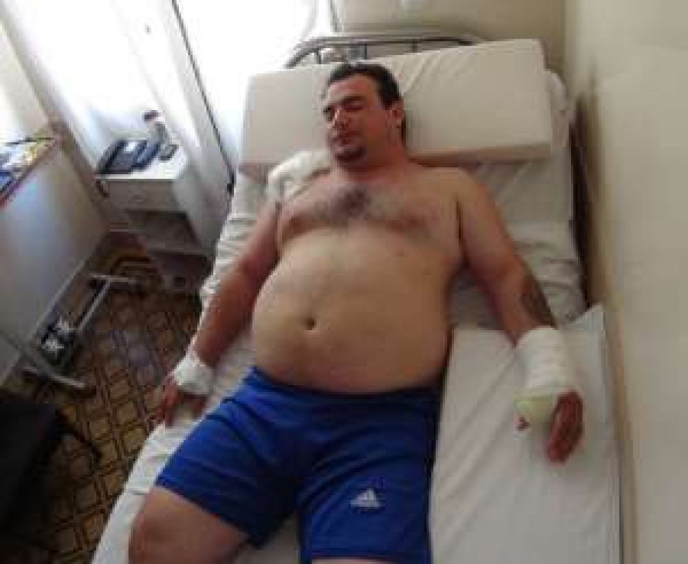 Balean a otro trabajador en un robo, el tercero en 5 d�as