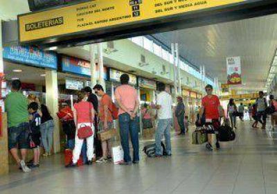 La ciudad ya gasta un mill�n de pesos por mes en la terminal de �mnibus 