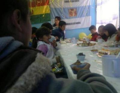 Ministerio de Desarrollo Social dio cuenta de la ayuda que brinda al comedor de Juan