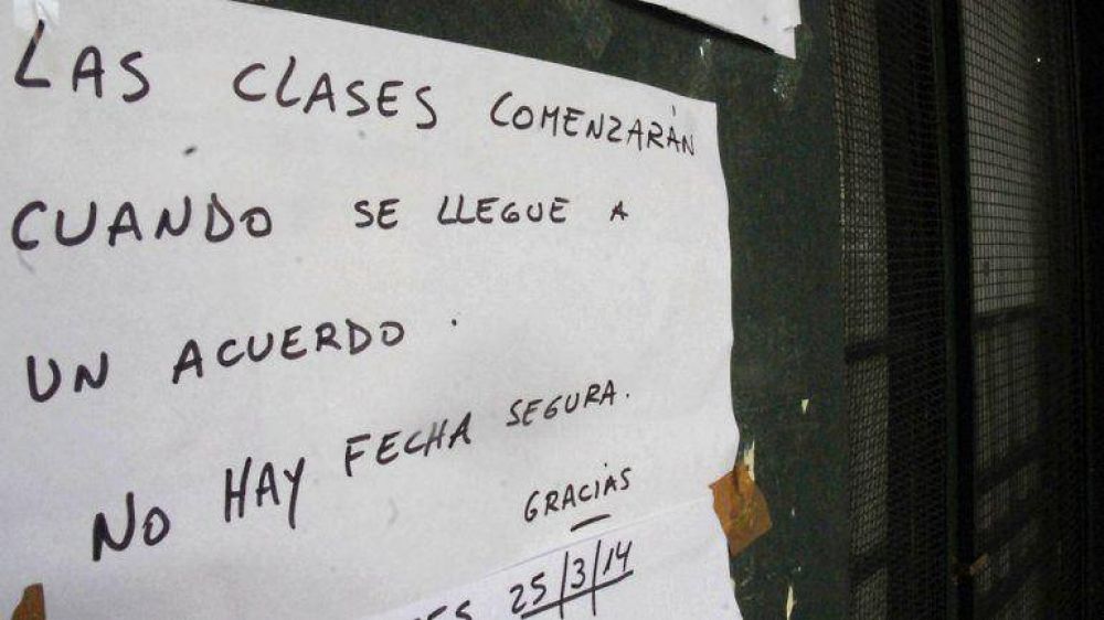 El Gobierno respald� a Scioli en el conflicto docente: "Deben acatar el fallo, sino se incurre en desacato"