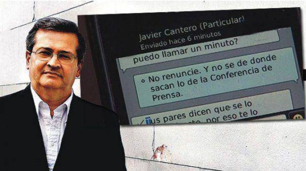 Ahora Javier Cantero desmiente su renuncia a la presidencia de Independiente
