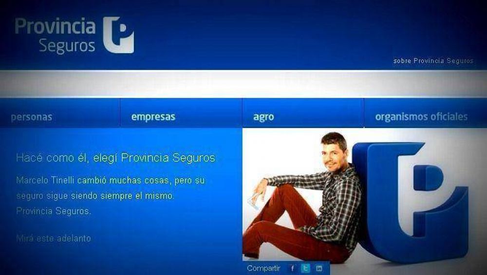 La imagen de Tinelli