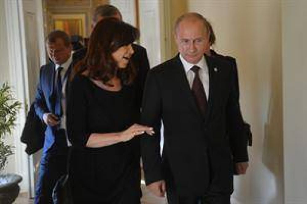 Cristina, sobre su charla con Vladimir Putin: 