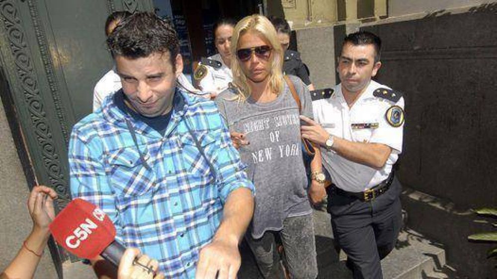 Nazarena V�lez, tras la p�rdida de su marido: 