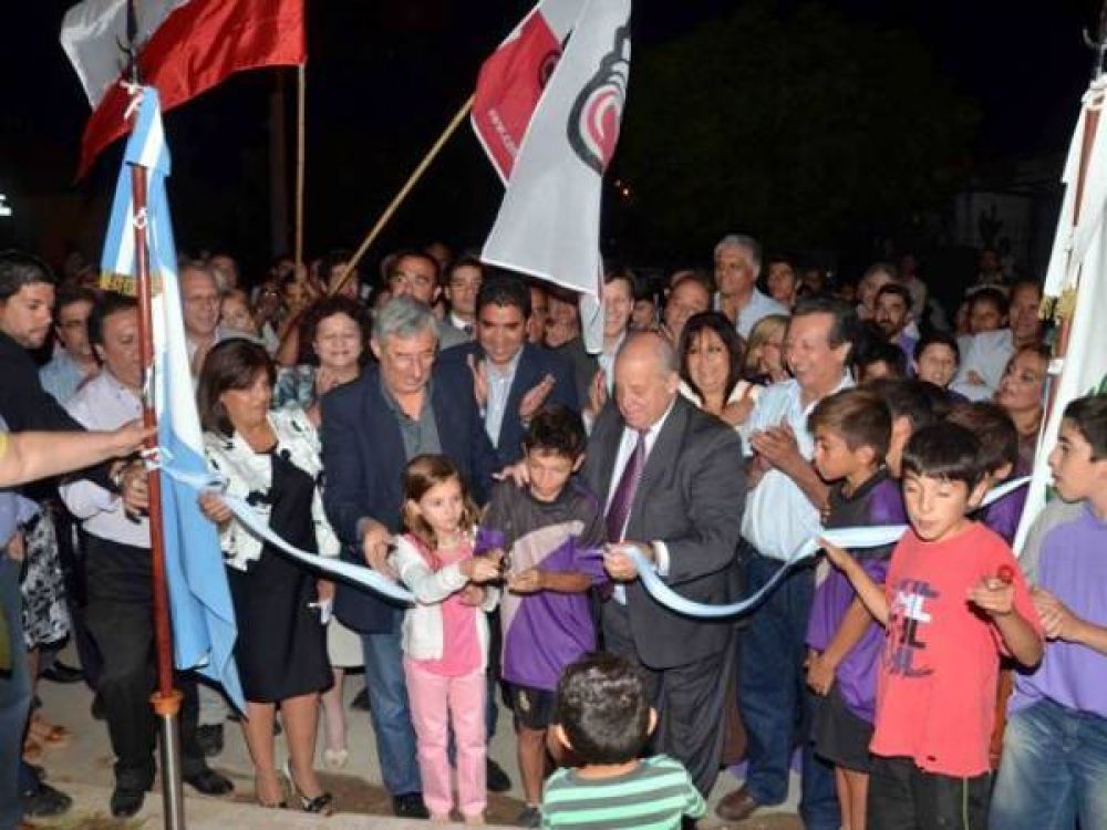 Villa Mercedes: inauguraron la plaza �Ra�l Alfons�n�