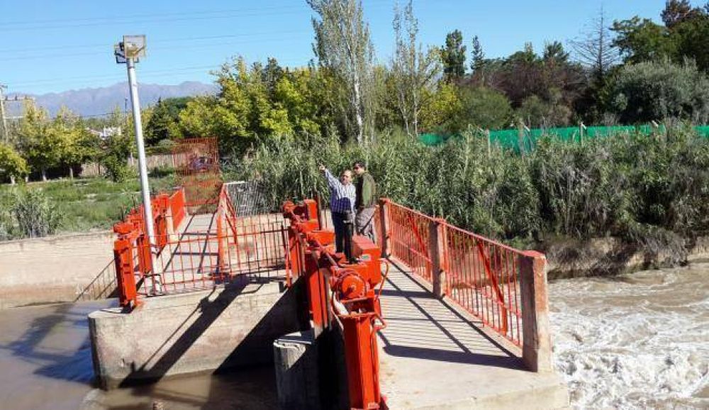Se ampliar� el sistema de telemetr�a en los diques derivadores del r�o Mendoza
