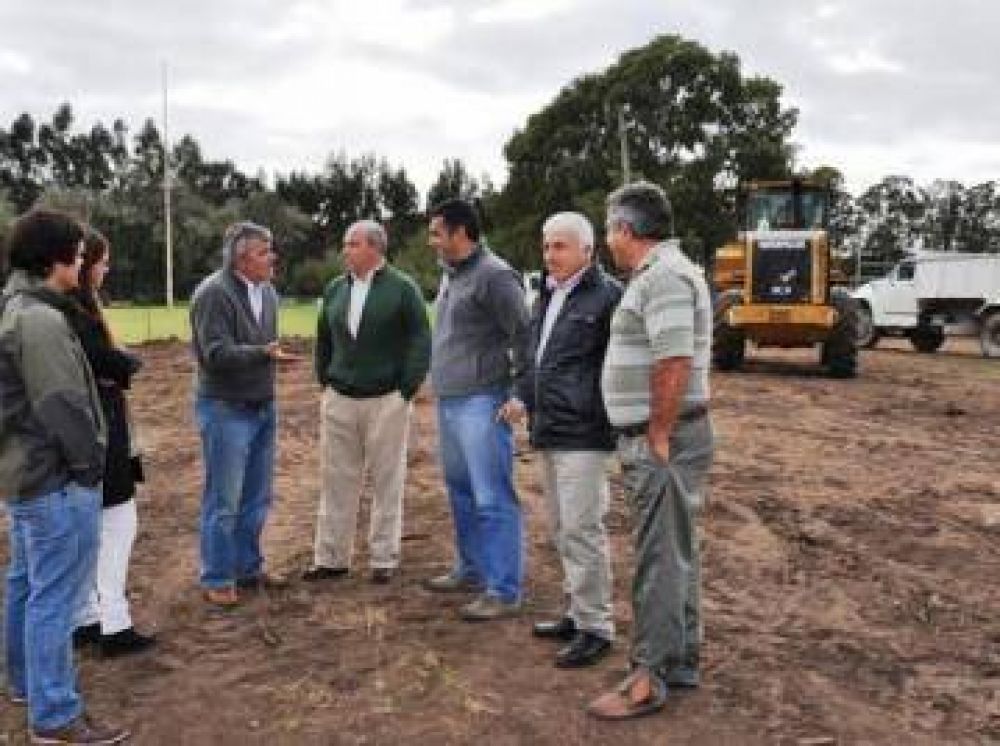 Visita municipal a Cazadores, por el Plan de Fortalecimiento