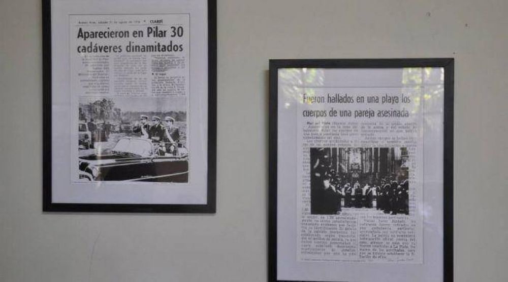 Inauguraron la muestra �Nunca M�s�