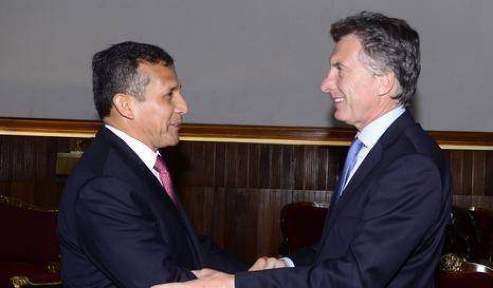 Macri se reuni� en Lima con Ollanta Humala