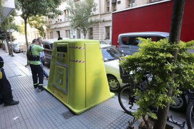 Nuevas campanas para separaci�n de residuos en Recoleta
