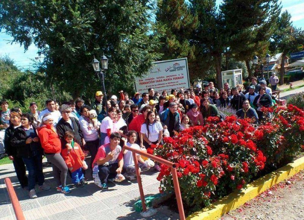 J�venes con capacidades diferentes de toda la provincia visitaron el cerro Otto