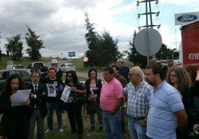 La planta de Ford, se�alizada como Centro Clandestino de Detenci�n