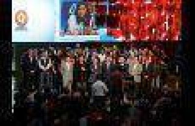 P�rez inaugur� con Cristina la se�al Acequia TV