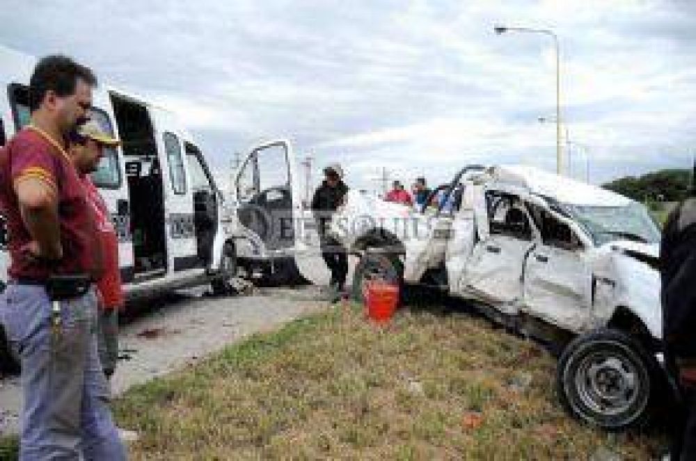 Brutal accidente en la ruta 38