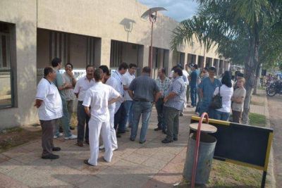 El paro se hizo sentir en S�enz Pe�a