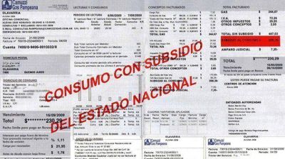 Suba de tarifas: el gas aumentar� entre el 100% y 284% y el agua, entre 170% al 406%
