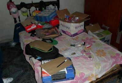 Recuperan elementos sustra�dos de una Escuela de Recreo