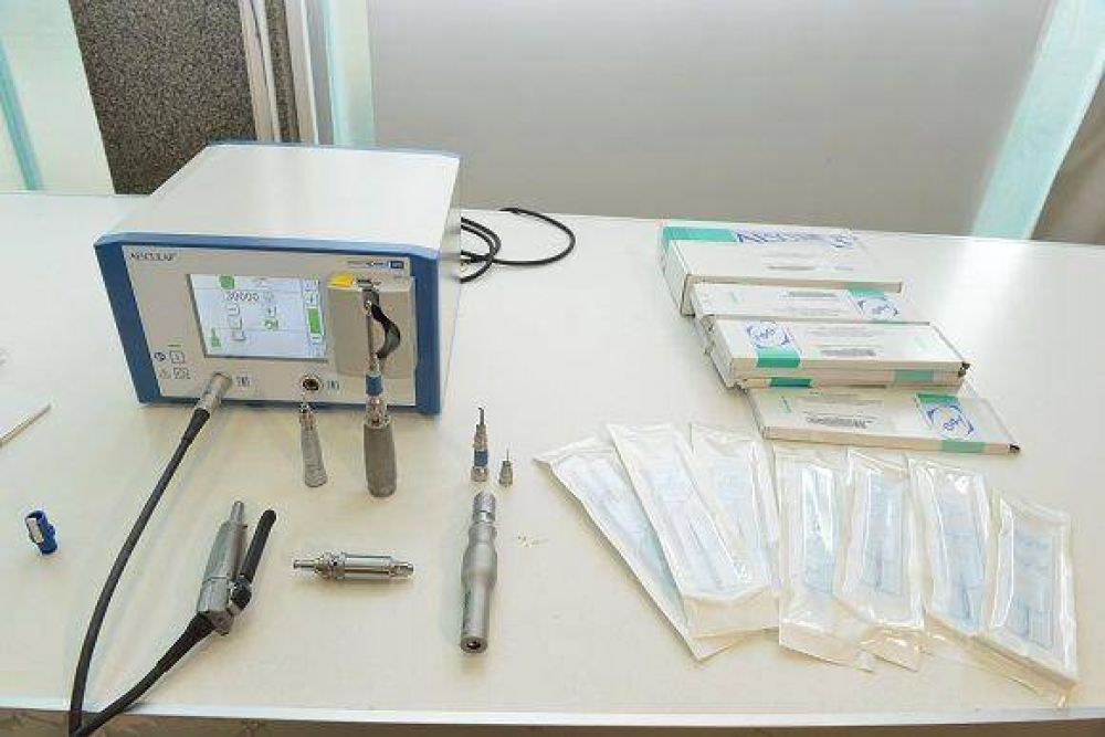 Nueva aparatolog�a para el �rea de Neurocirug�a de Malvinas Argentinas