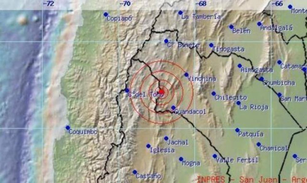 Un sismo de 5,7 grados se registr en La Rioja