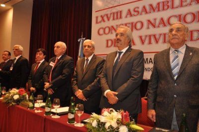 Se realiz� la apertura de la 68� Asamblea del Consejo Nacional de la Vivienda