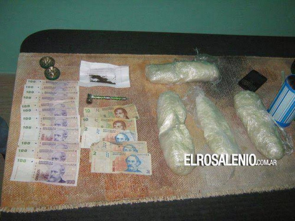 Punta Alta: allanaron una casa y secuestraron dos kilos de coca�na
